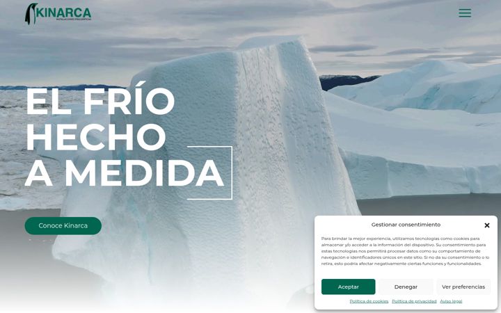 Screenshot of kinarca.com