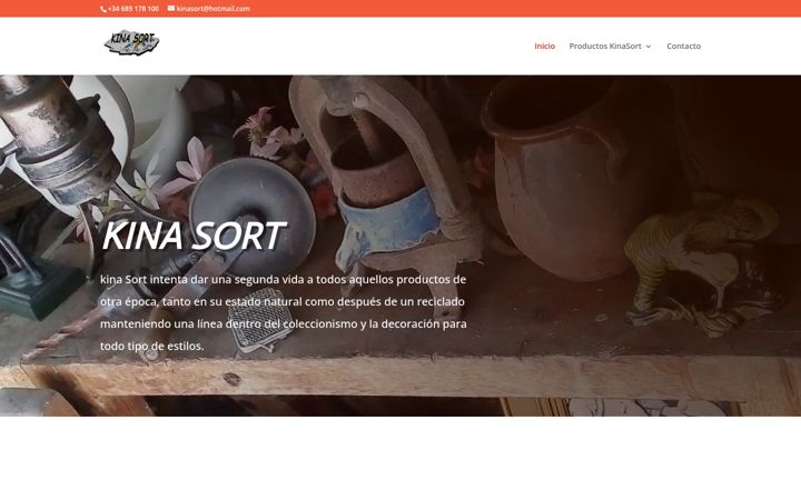 Screenshot of kinasort.com
