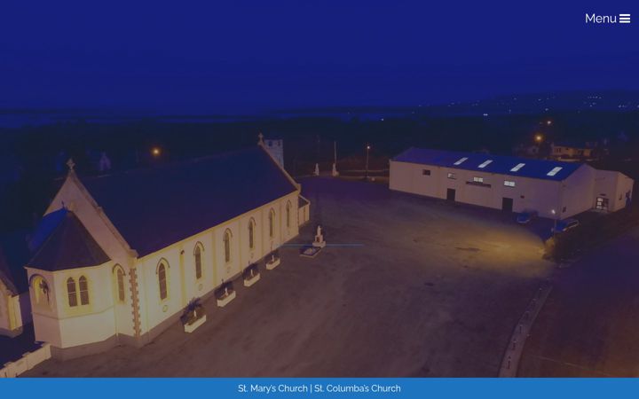 Screenshot of kincasslagh.ie