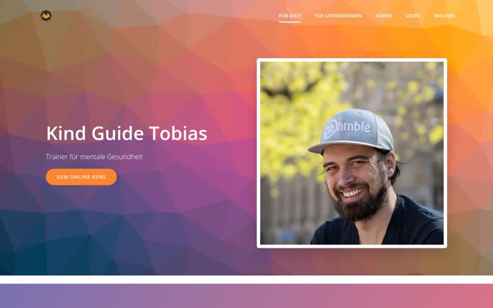 Screenshot of kind-guide.com