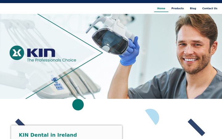 Screenshot of kindental.ie