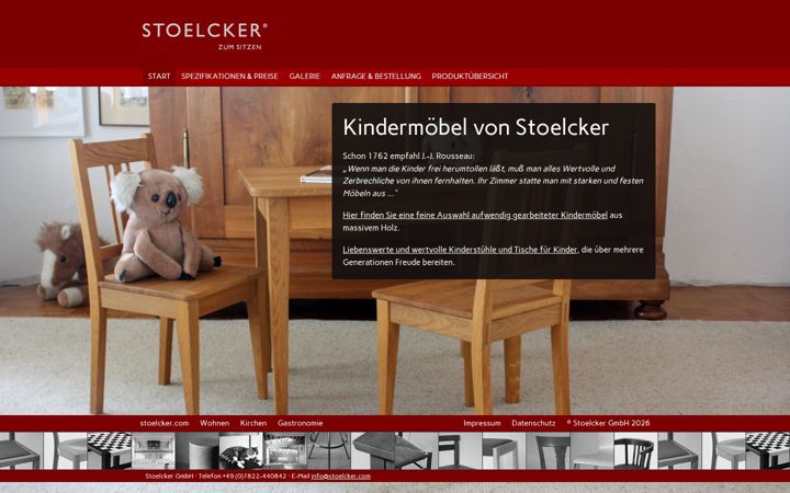 Screenshot of kinder-stuehle.com