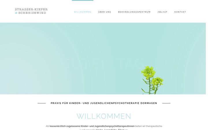 Screenshot of kinder-und-jugendlichenpsychotherapie-dormagen.de