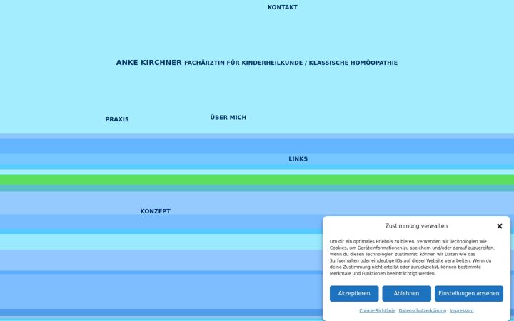 Screenshot of kinderaerztin-kirchner.de