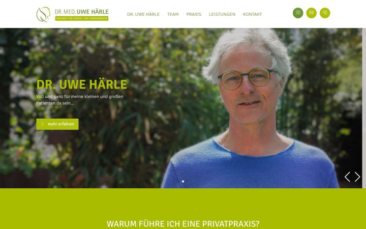 Screenshot of kinderarzt-bioresonanz.de