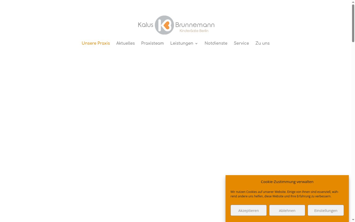 Screenshot tal-banner tal-kunsens muri qabel kwalunkwe interazzjoni