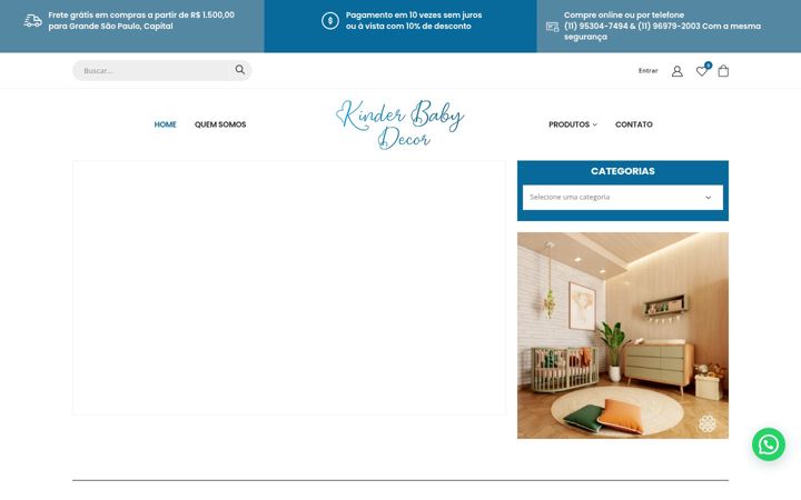 Screenshot of kinderbabydecor.com.br