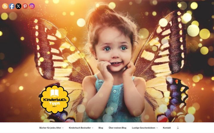 Screenshot of kinderbuch-tipps.net
