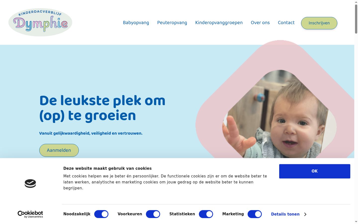 Screenshot tal-banner tal-kunsens muri qabel kwalunkwe interazzjoni