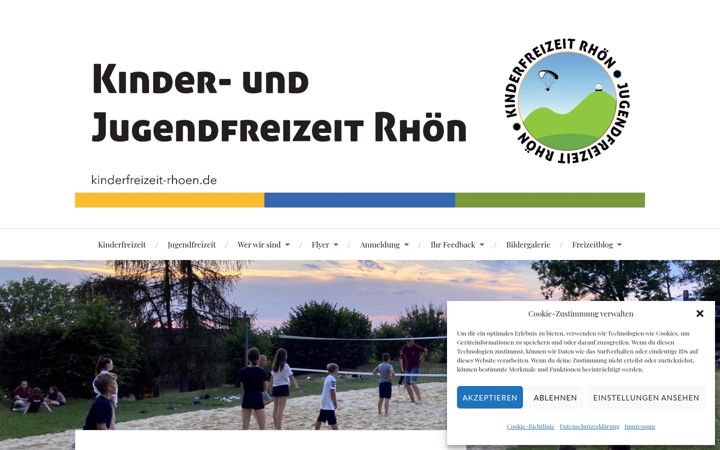 Screenshot of kinderfreizeit-rhoen.de
