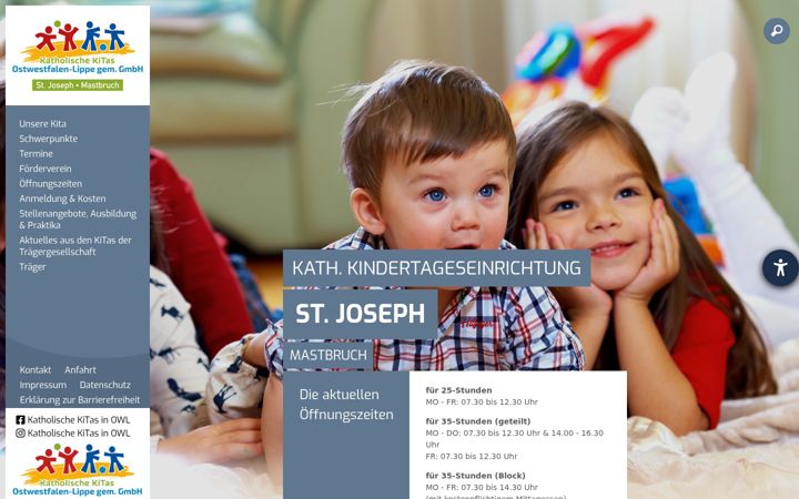 Screenshot of kindergarten-mastbruch.de