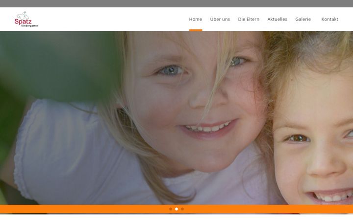 Screenshot of kindergarten-ronsdorf.de