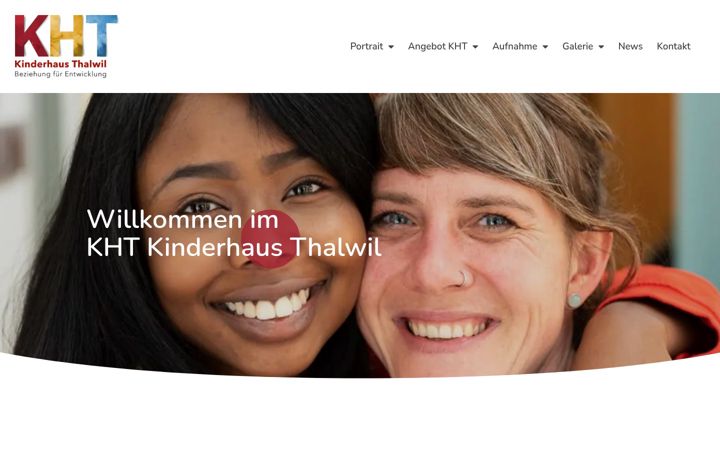 Screenshot of kinderhaus-thalwil.ch