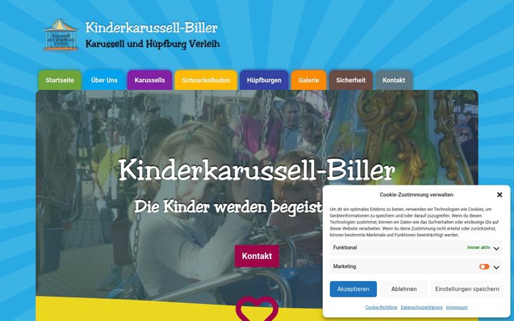 Screenshot of kinderkarussell-biller.de