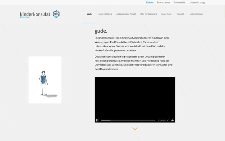 Screenshot of kinderkonsulat.net