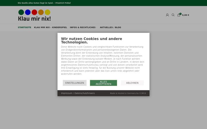 Screenshot of kinderspiele-aus-holz.de