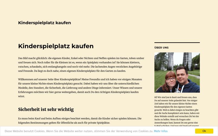 Screenshot of kinderspielplatz-kaufen.de