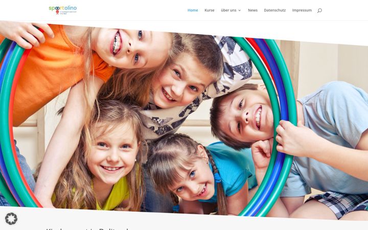 Skærmbillede af kindersport-delitzsch.de