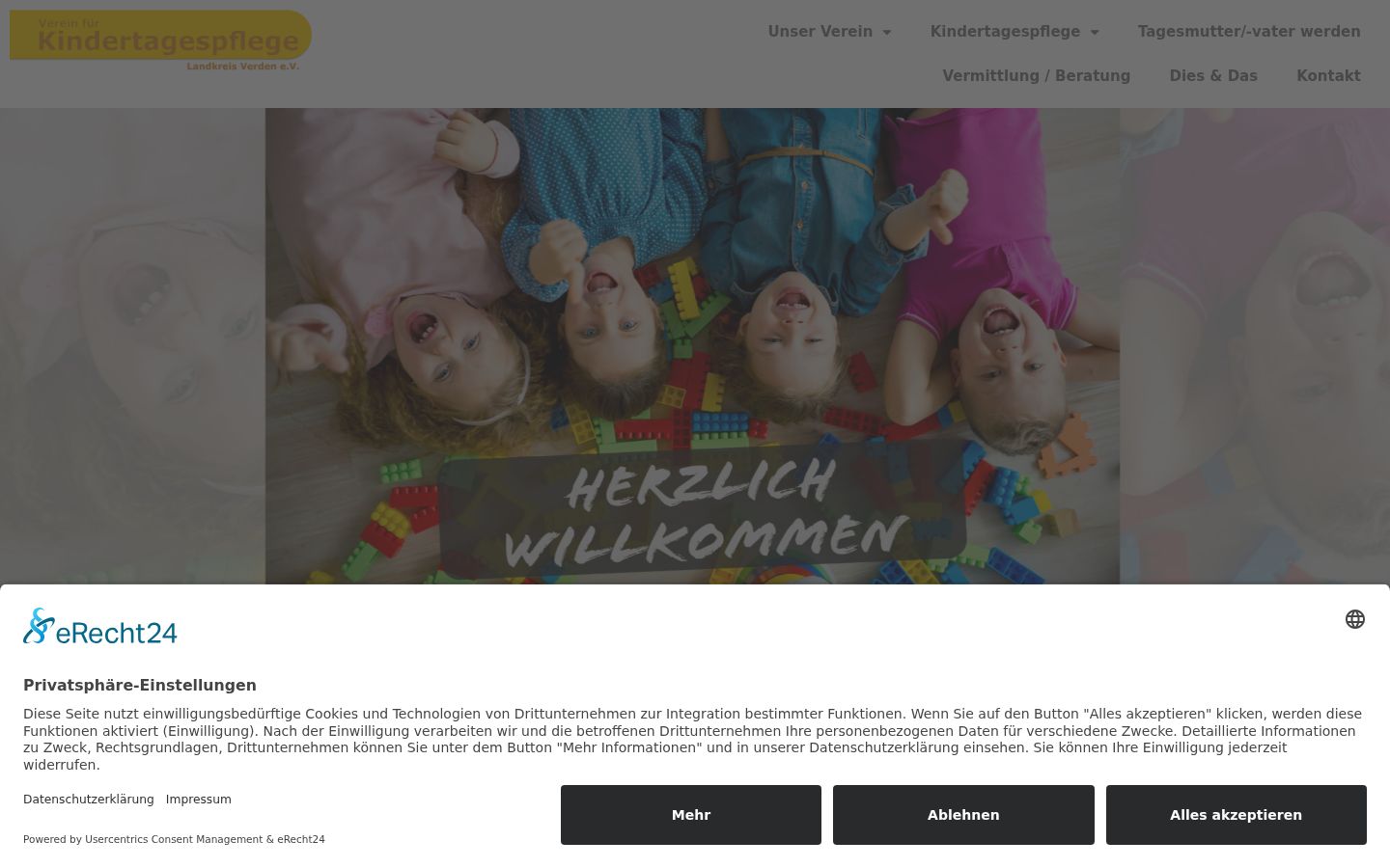 Screenshot tal-banner tal-kunsens muri qabel kwalunkwe interazzjoni