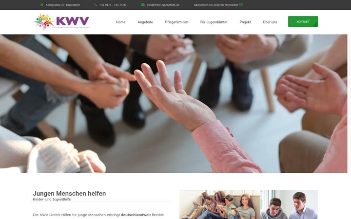 Screenshot of kinderwohl.de
