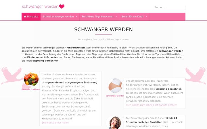 Screenshot of kinderwunsch-experte.de