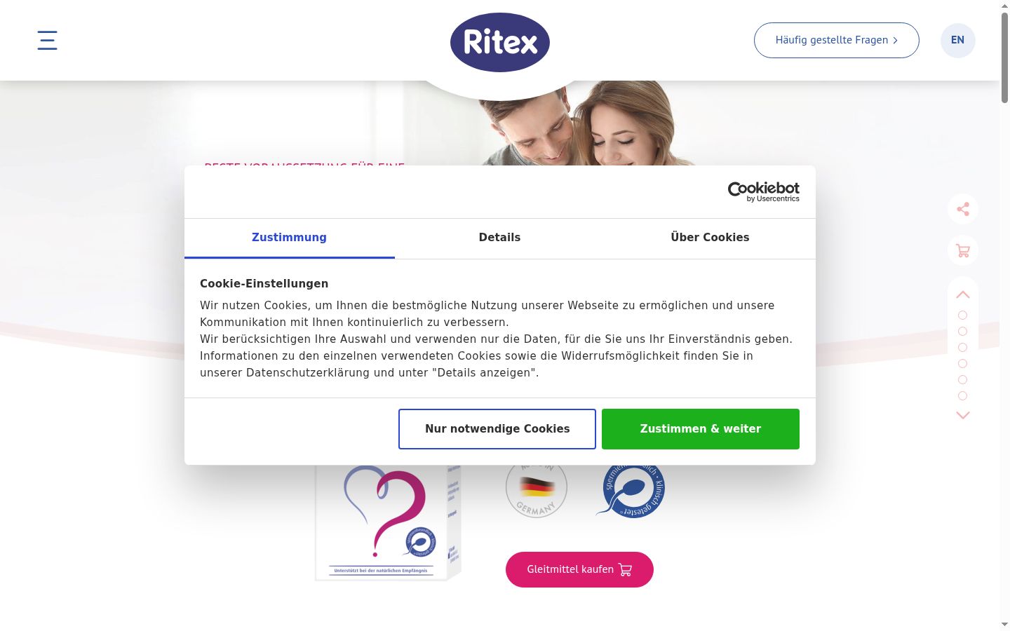 Ekraanipilt nõusolekubännerist, mida näidati enne mis tahes suhtlust