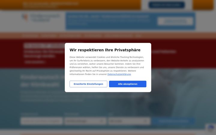 Screenshot of kinderwunsch-im-ausland.de