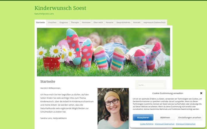 Screenshot of kinderwunsch-soest.de
