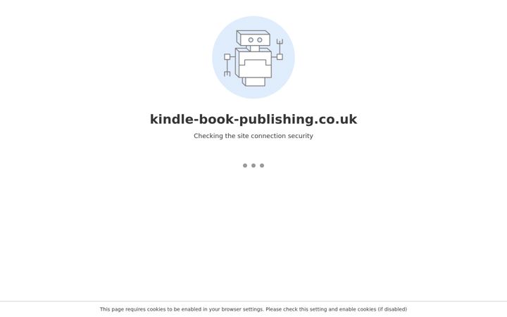 Screenshot of kindle-book-publishing.co.uk