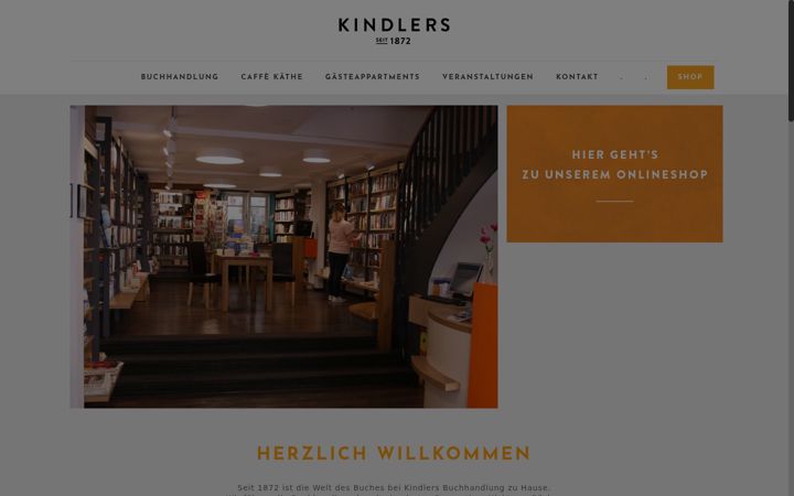 Screenshot of kindlers1872.de