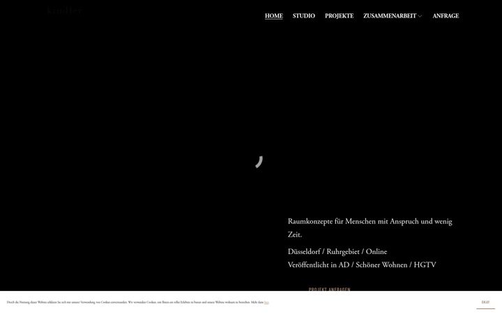 Screenshot of kindlerstudios.de