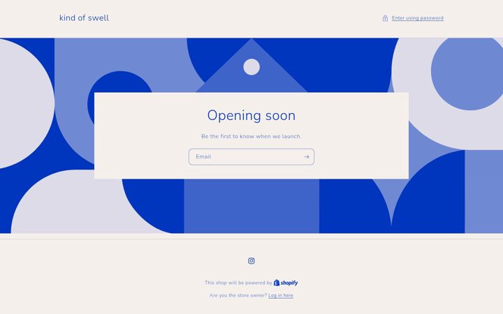 Screenshot of kindofswell.com