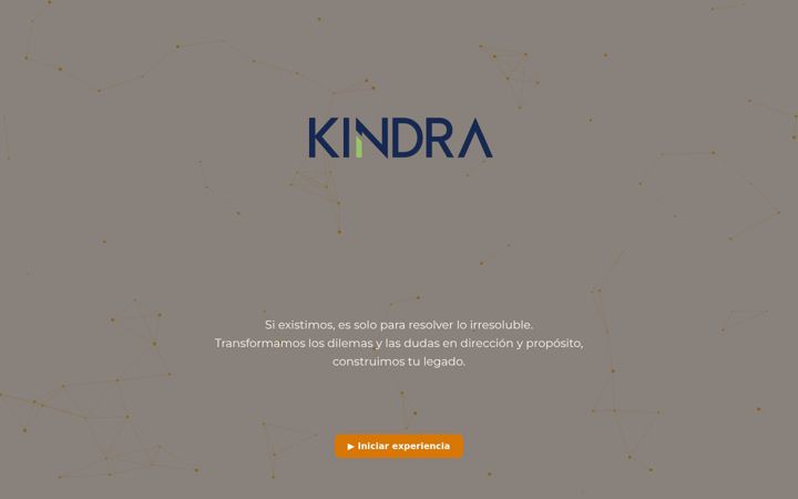 Screenshot of kindra.es
