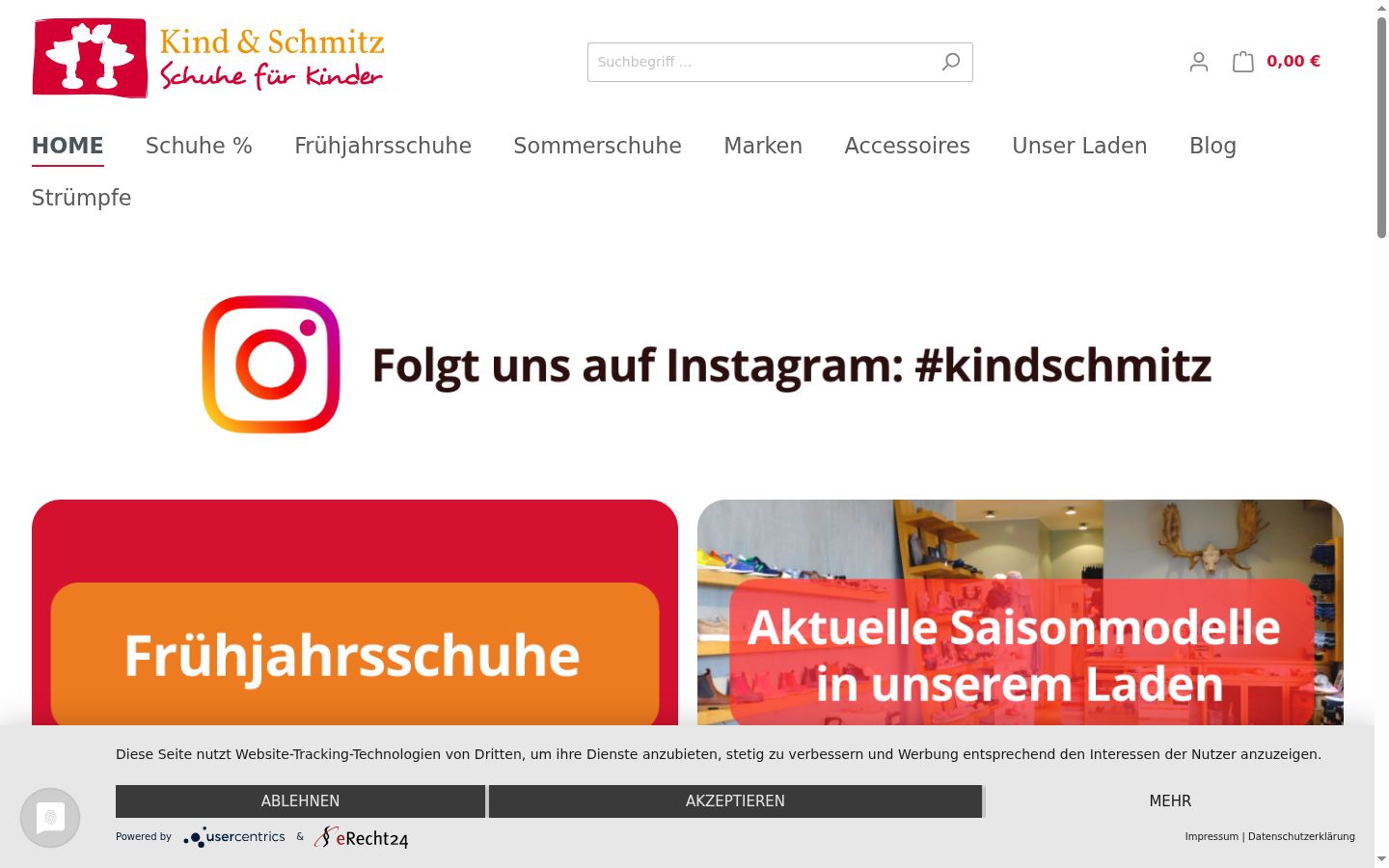 Screenshot van de toestemmingsbanner zoals getoond vóór enige interactie