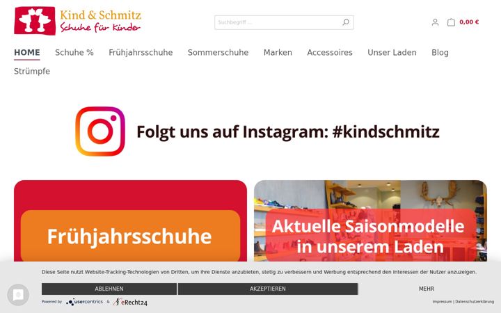 Screenshot of kindschmitz.com
