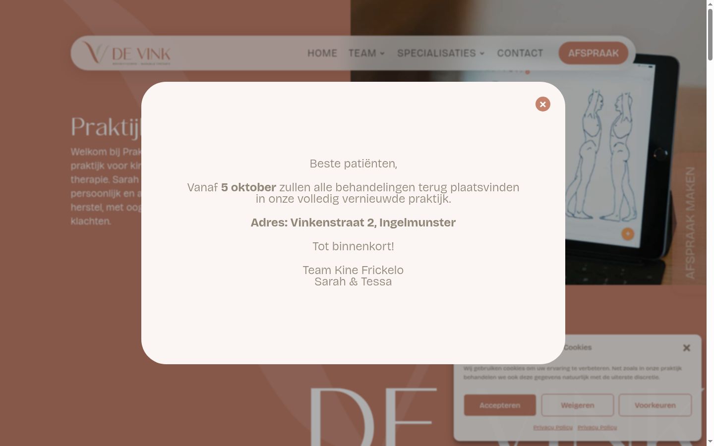 Zrzut ekranu banera zgody wyświetlanego przed jakąkolwiek interakcją