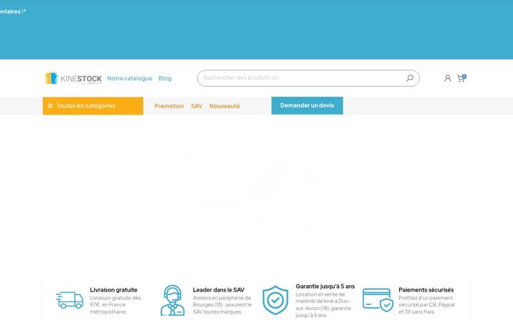 Screenshot of kine-stock.com