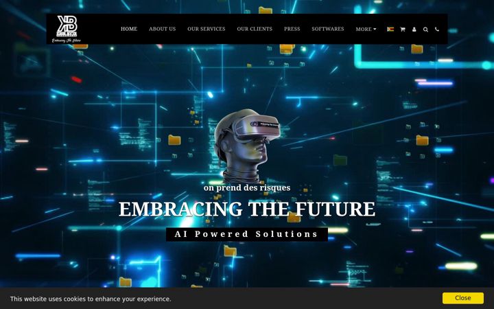 Screenshot of kinebyte.com