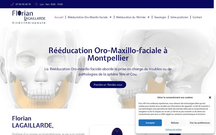 Screenshot of kinefl.com