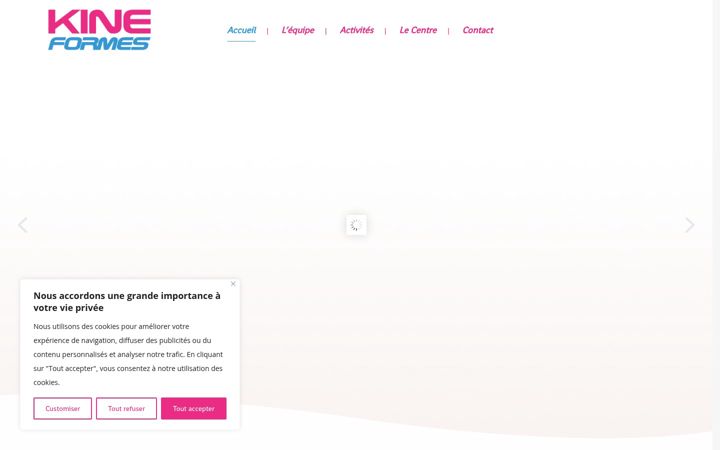 Screenshot of kineformes.com