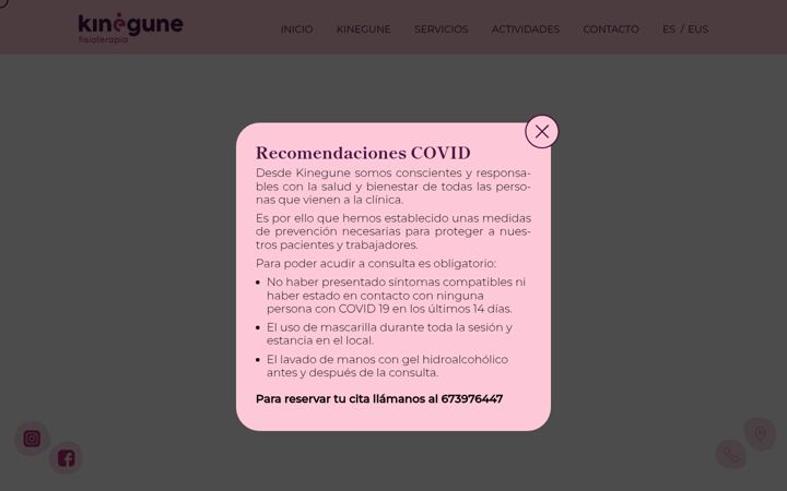 Screenshot of kinegune.com