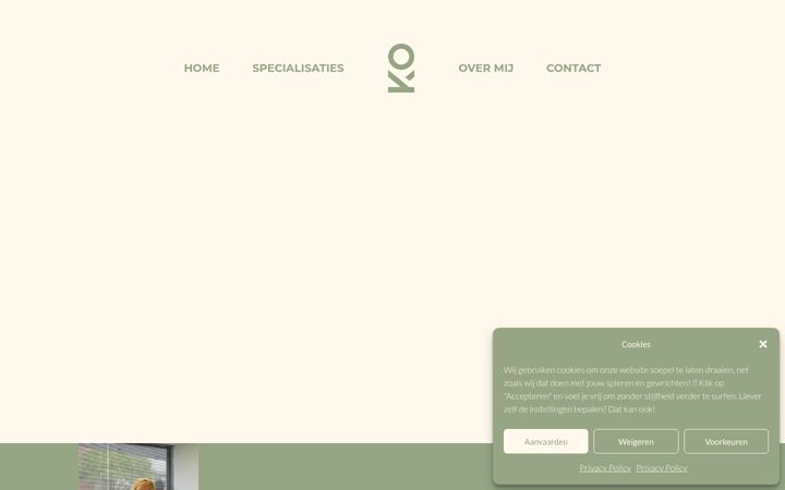 Screenshot of kinehuis-oekene.be