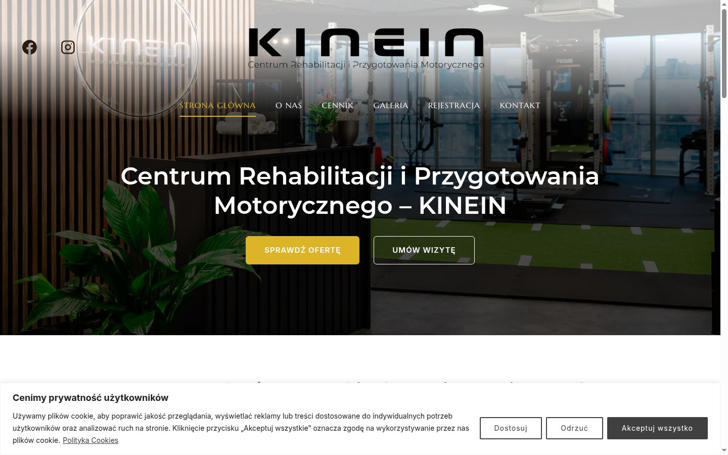 Screenshot tal-banner tal-kunsens muri qabel kwalunkwe interazzjoni