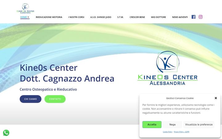 Screenshot of kineoscenter.it