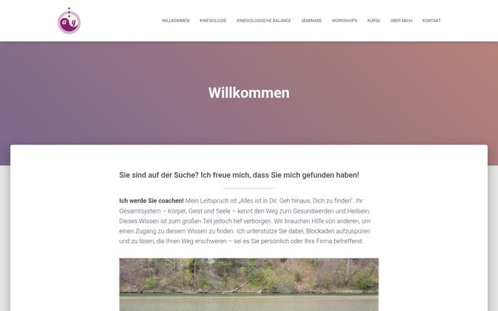Screenshot of kinesiologie-bochum.de