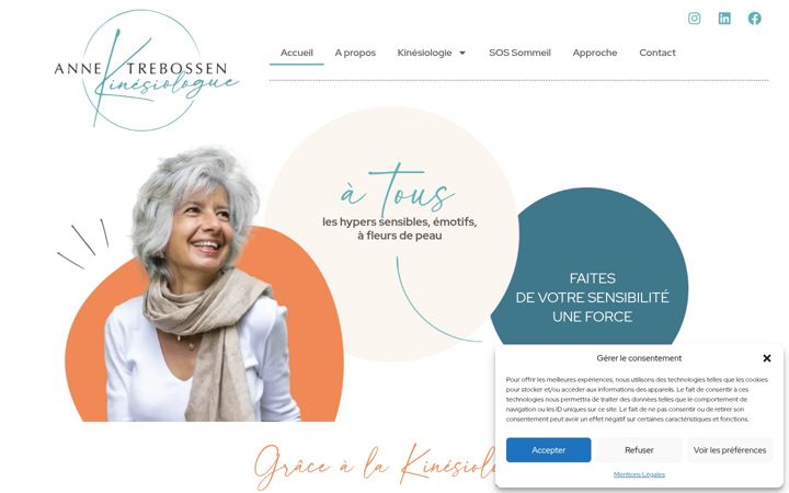 Screenshot of kinesiologie-geneve.com