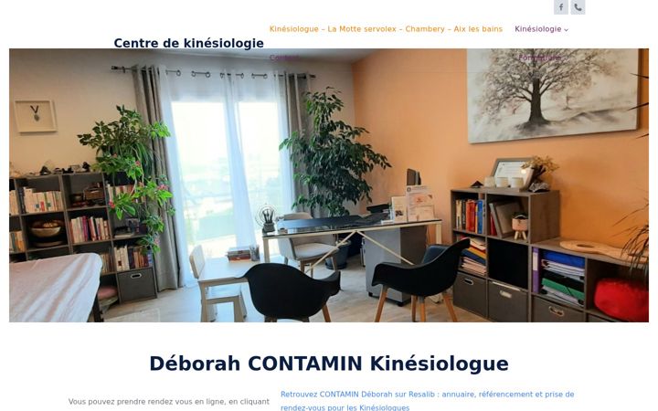 Screenshot of kinesiologie-savoie.fr