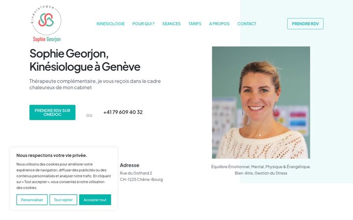 Screenshot of kinesiologue-ge.ch
