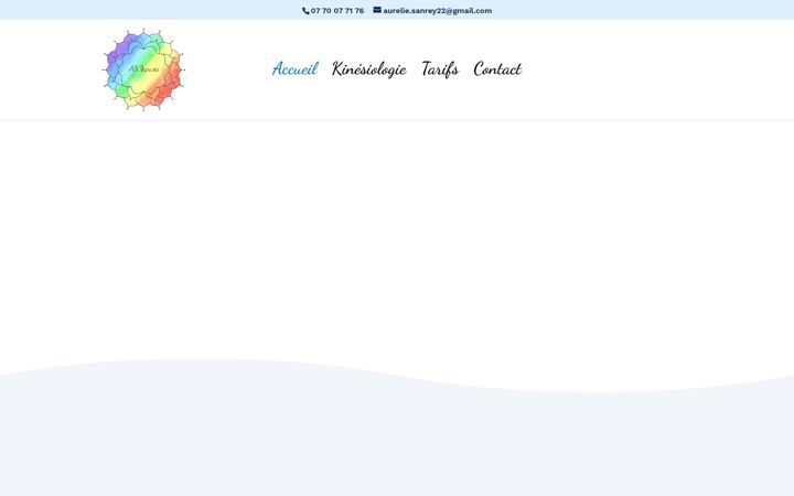 Screenshot of kinesiologue-sanrey.fr