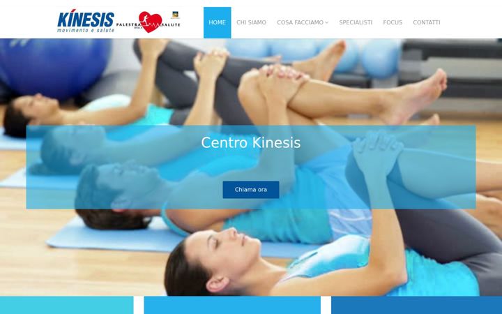 Screenshot of kinesislegnago.it